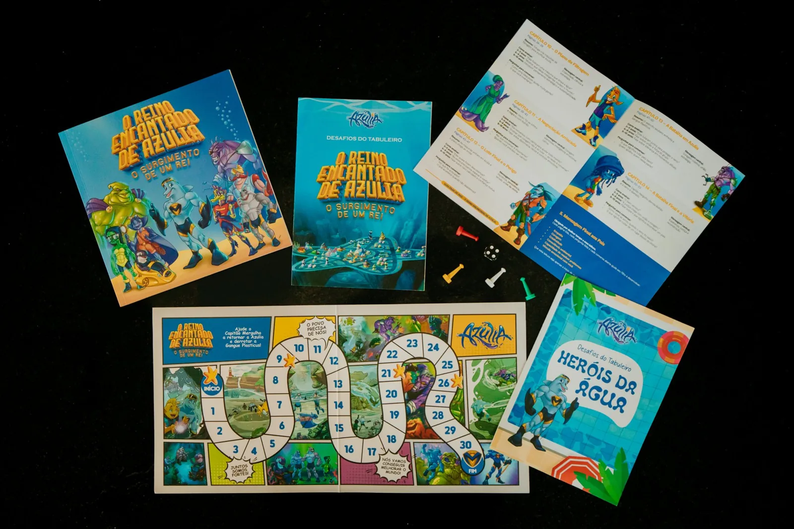 Kit do Reino de Azulia para as famílias